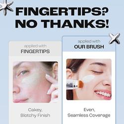 Blanc Cover Cream Stick V Foundation Removable Brush
